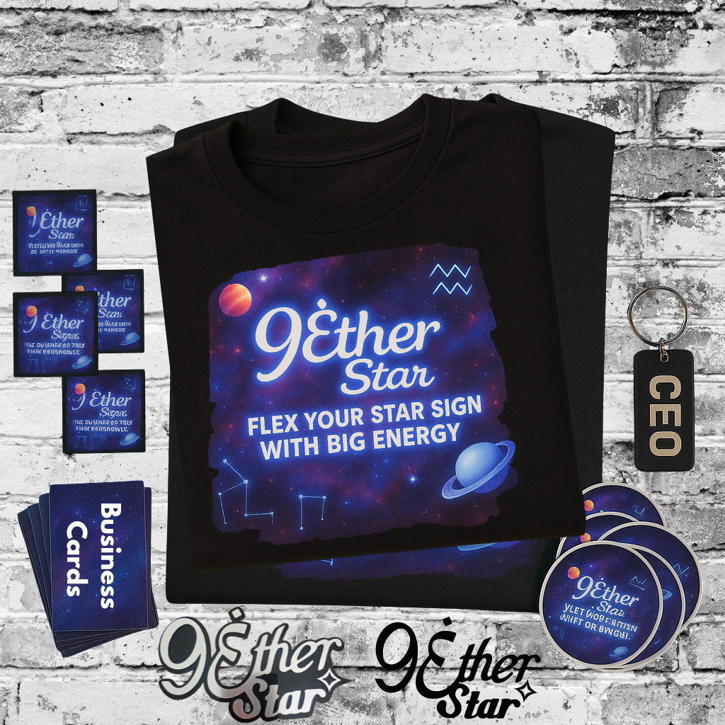 From vision to manifested become the STAR of your own business. ✨
The CEO STARter Kit helps you launch your brand with style & confidence.
Branded tees, goodies, and creative visuals everything you need to shine ✨️