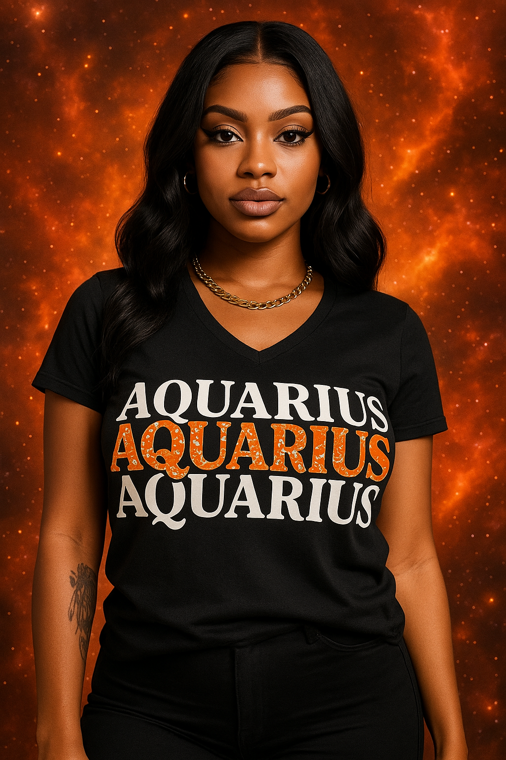 Bandana Zodiac Tee (Gemini Libra Aquarius)