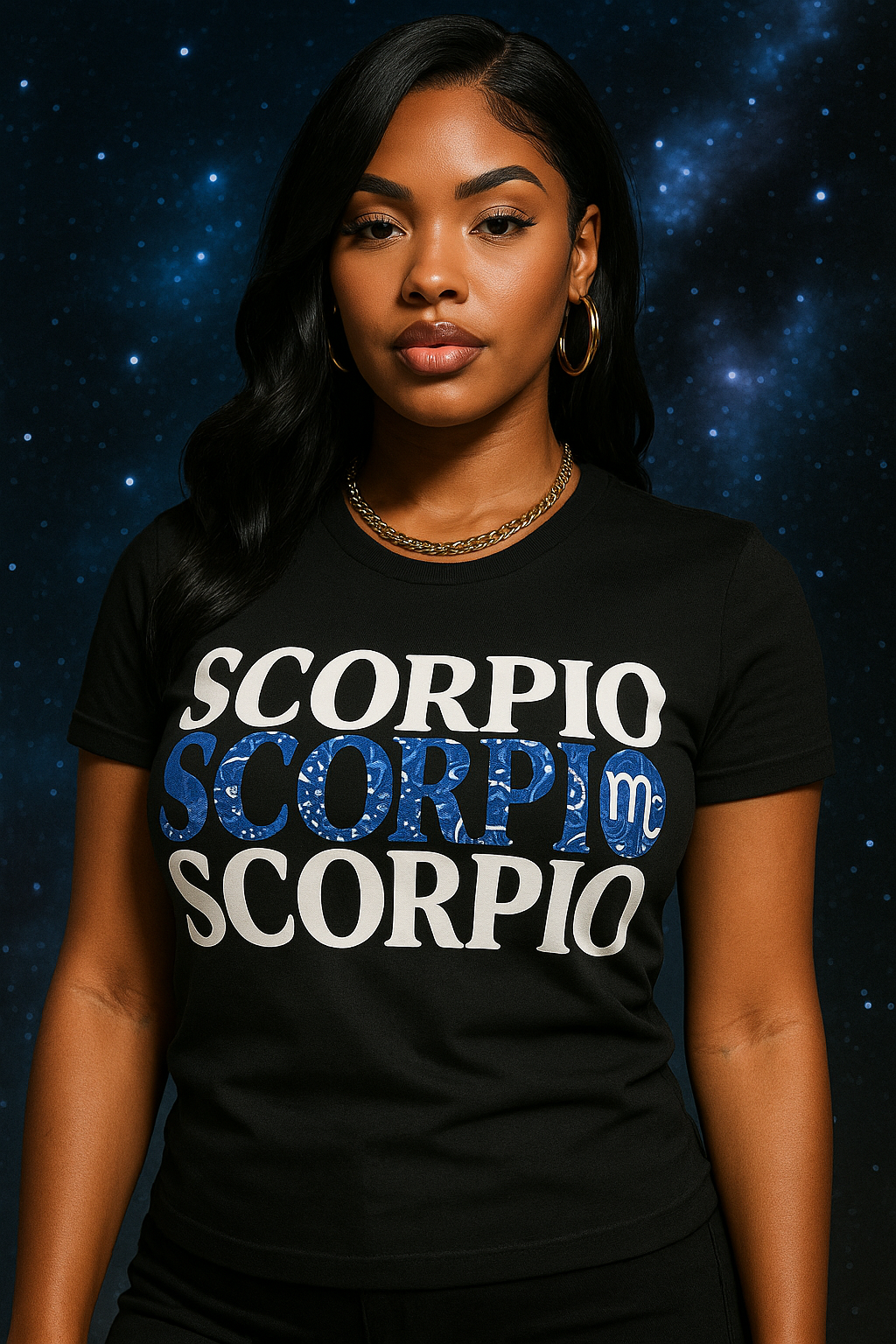 Bandana Zodiac Tee (Scorpio Cancer Pisces)
