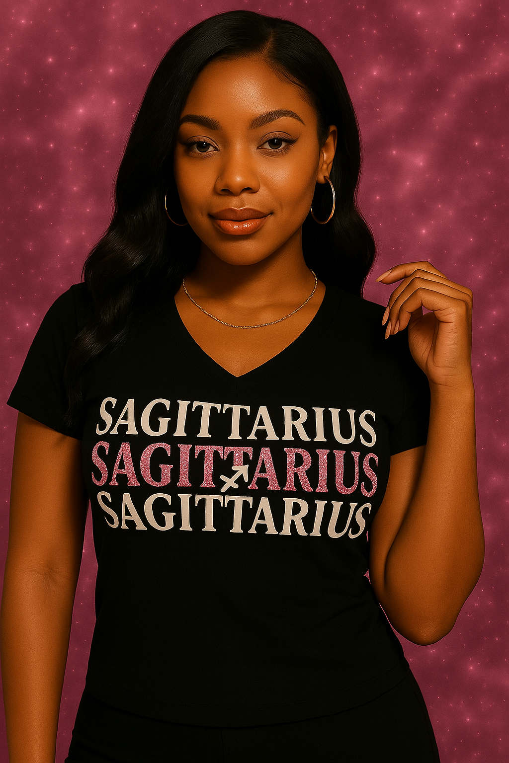 Bandana Zodiac Tee (Aries Leo Sagittarius)