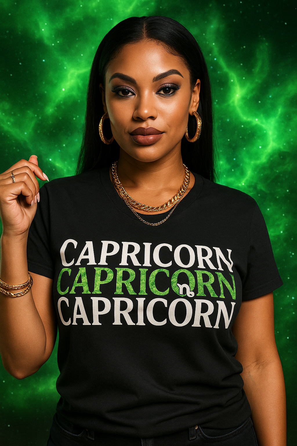 Bandana Zodiac Tee (Virgo Capricorn Taurus)