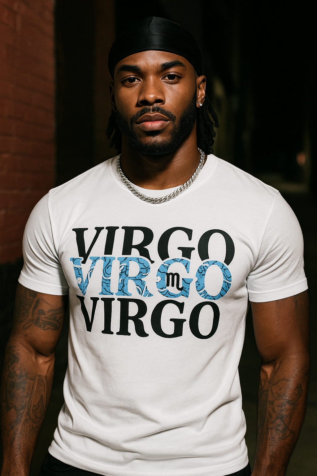 Bandana Zodiac Tee (Aries Leo Sagittarius)
