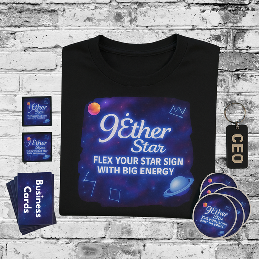 From vision to manifested  become the STAR of your own business. ✨
The CEO STARter Kit helps you launch your brand with style & confidence.
Branded tees, goodies, and creative visuals  everything you need to shine ✨️