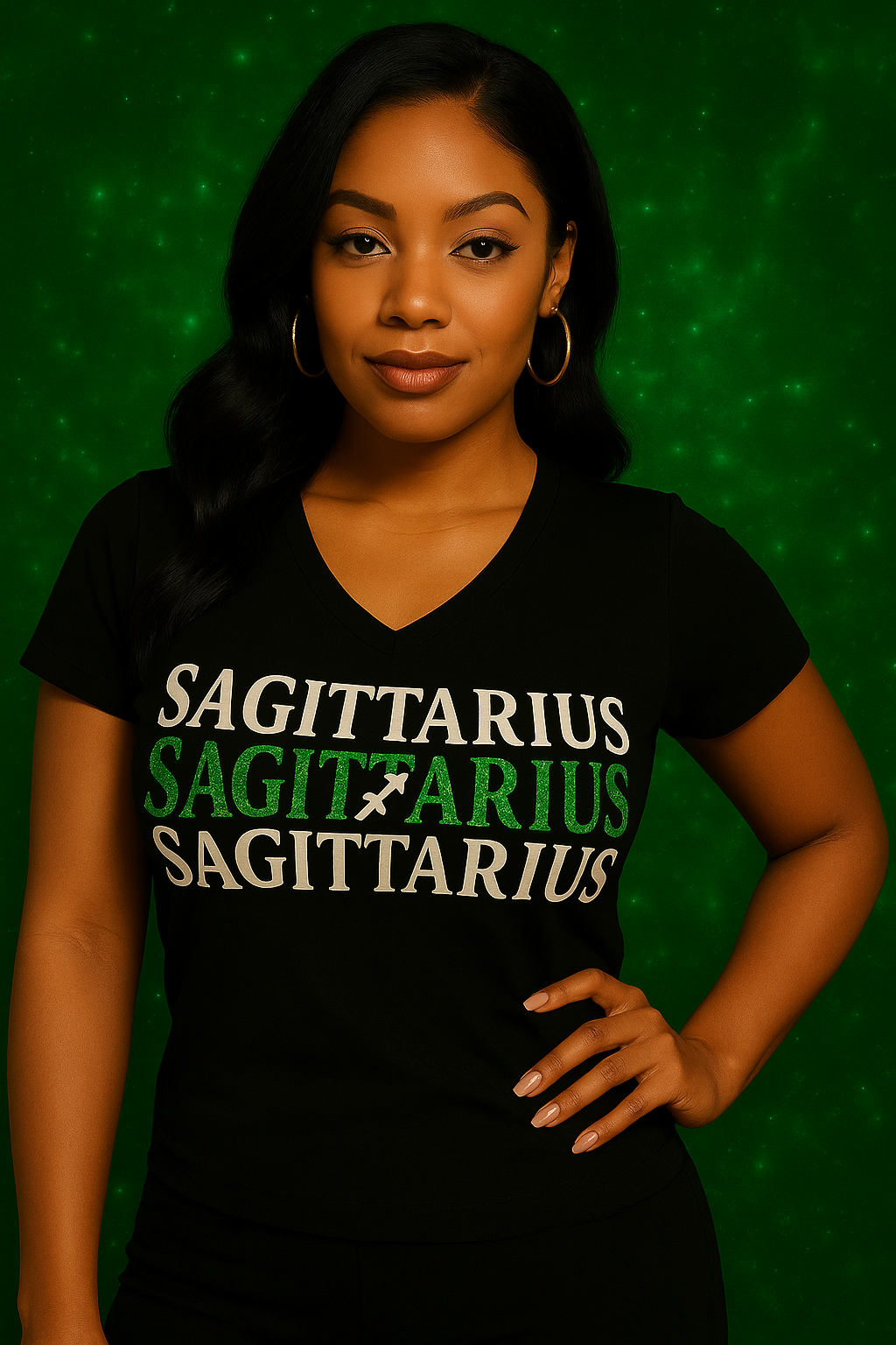 Bandana Zodiac Tee (Aries Leo Sagittarius)